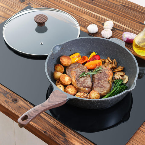 SENSARTE easy-clean rivet-free surface simplifies cleanup after meals