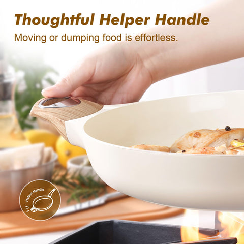 SENSARTE easy-clean surface for quick wipe-down after meals
