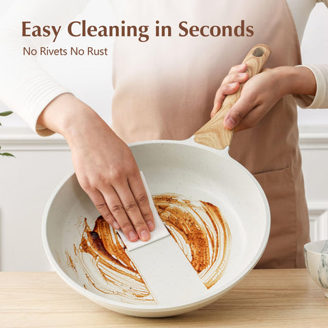 SENSARTE easy-clean surface enables quick wipe-down after cooking.