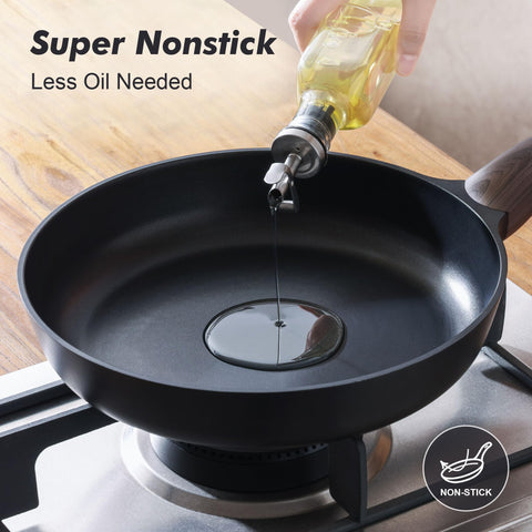 SENSARTE egg pan and omelette-friendly design for quick meals