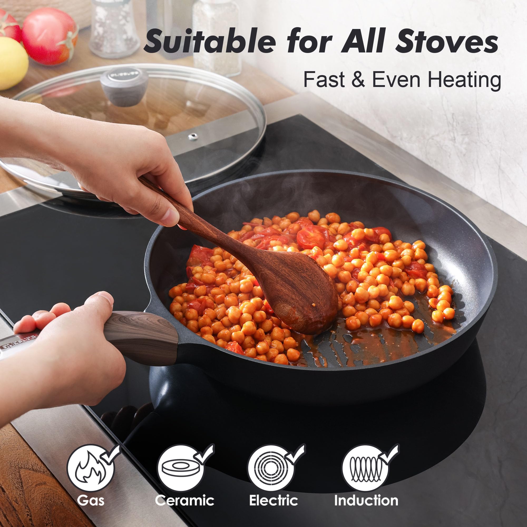 SENSARTE ILAG nonstick coating for smooth release with minimal oil
