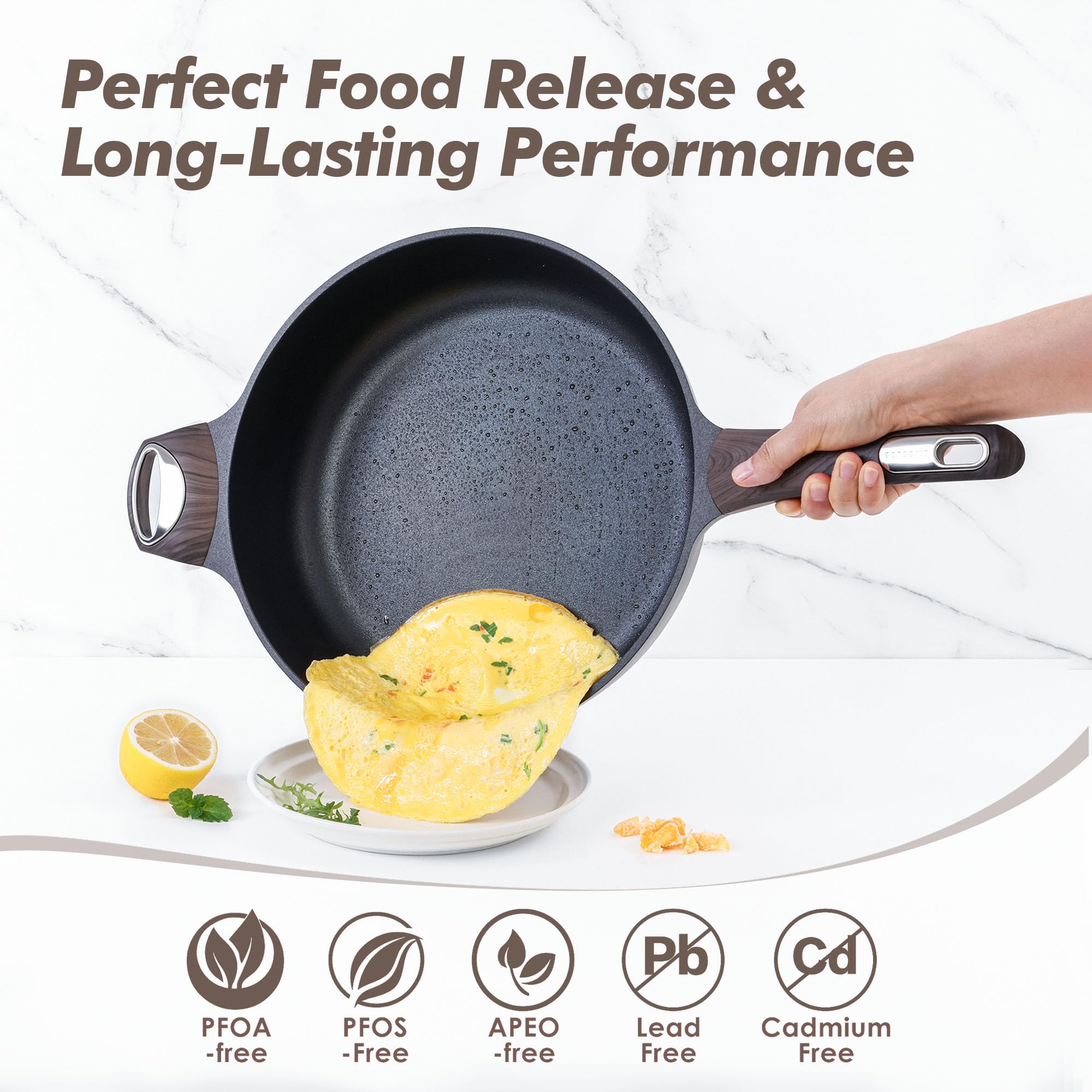 SENSARTE induction base provides fast, even heating on all stovetops