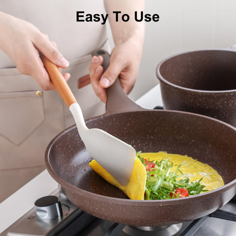 Close-up of SENSARTE ladle head highlighting durable silicone tip.