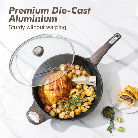 SENSARTE multifunction pan suits sautéing, searing and braising