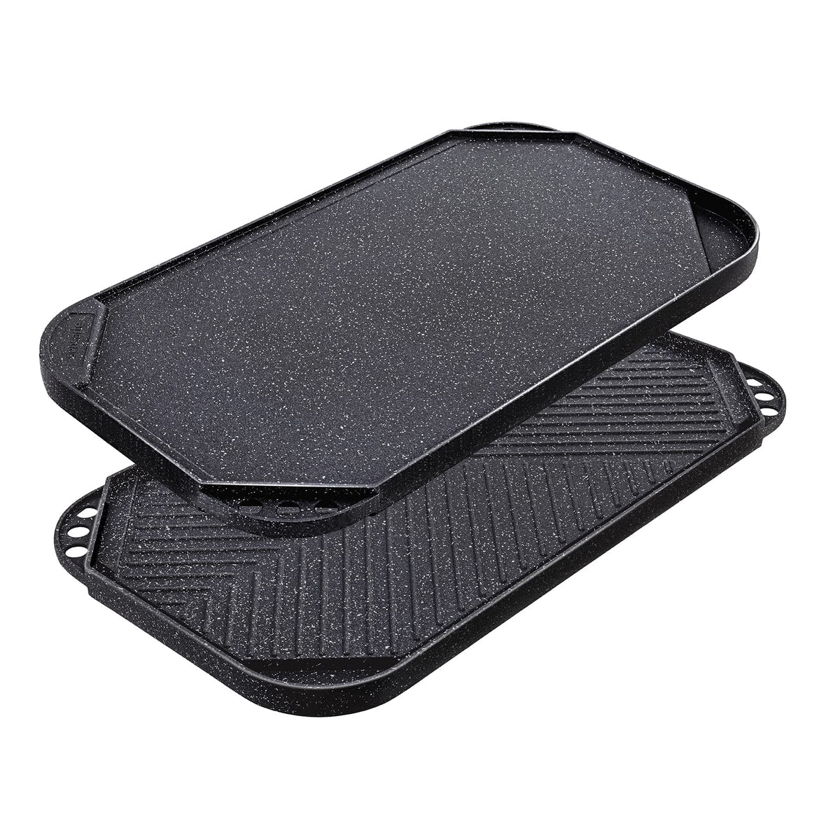 SENSARTE nonstick griddle flat side ideal for pancakes and sandwiches.