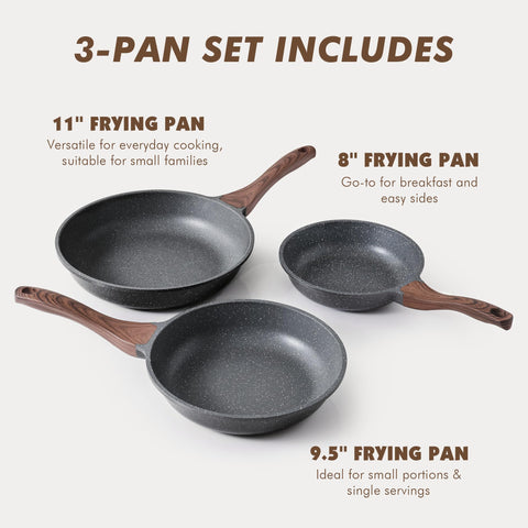 SENSARTE 11-inch skillet excels at flipping pancakes and searing proteins.