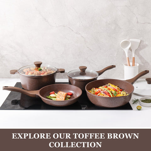 Sensarte nonstick pan offers quality assurance and reliable service.