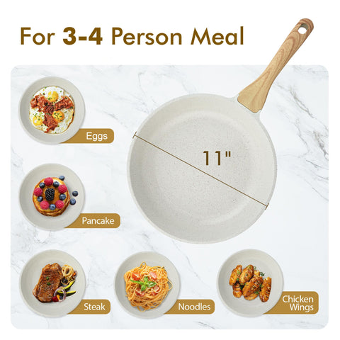 SENSARTE oven-safe up to 550°F with handle removed