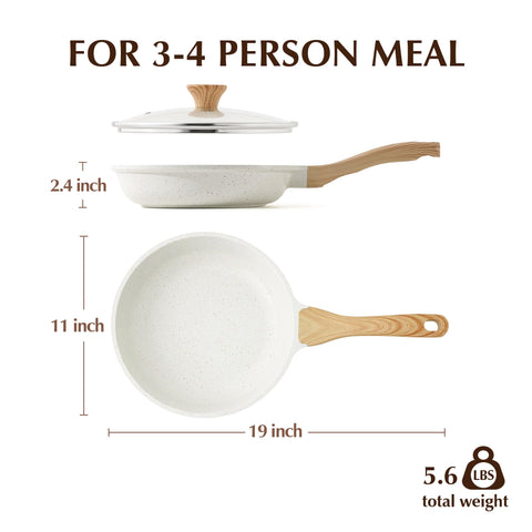 SENSARTE PFAS/PTFE/PFOA-free coating supports safe everyday cooking.