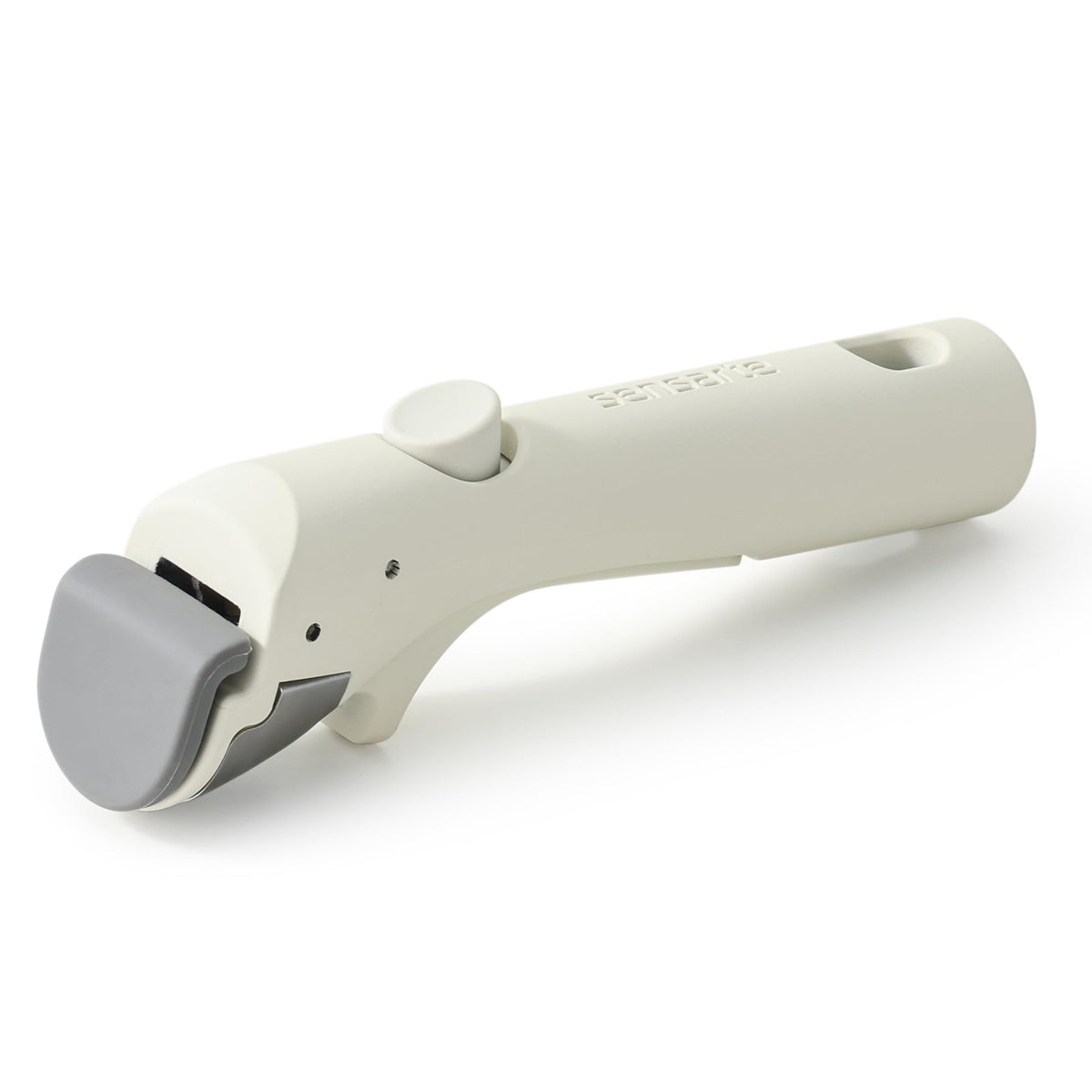 SENSARTE removable white handle for cookware enables safe lifting and compact storage.