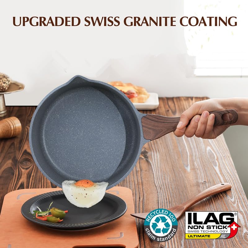 SENSARTE glass lid demonstrates visibility and steam control during cooking.