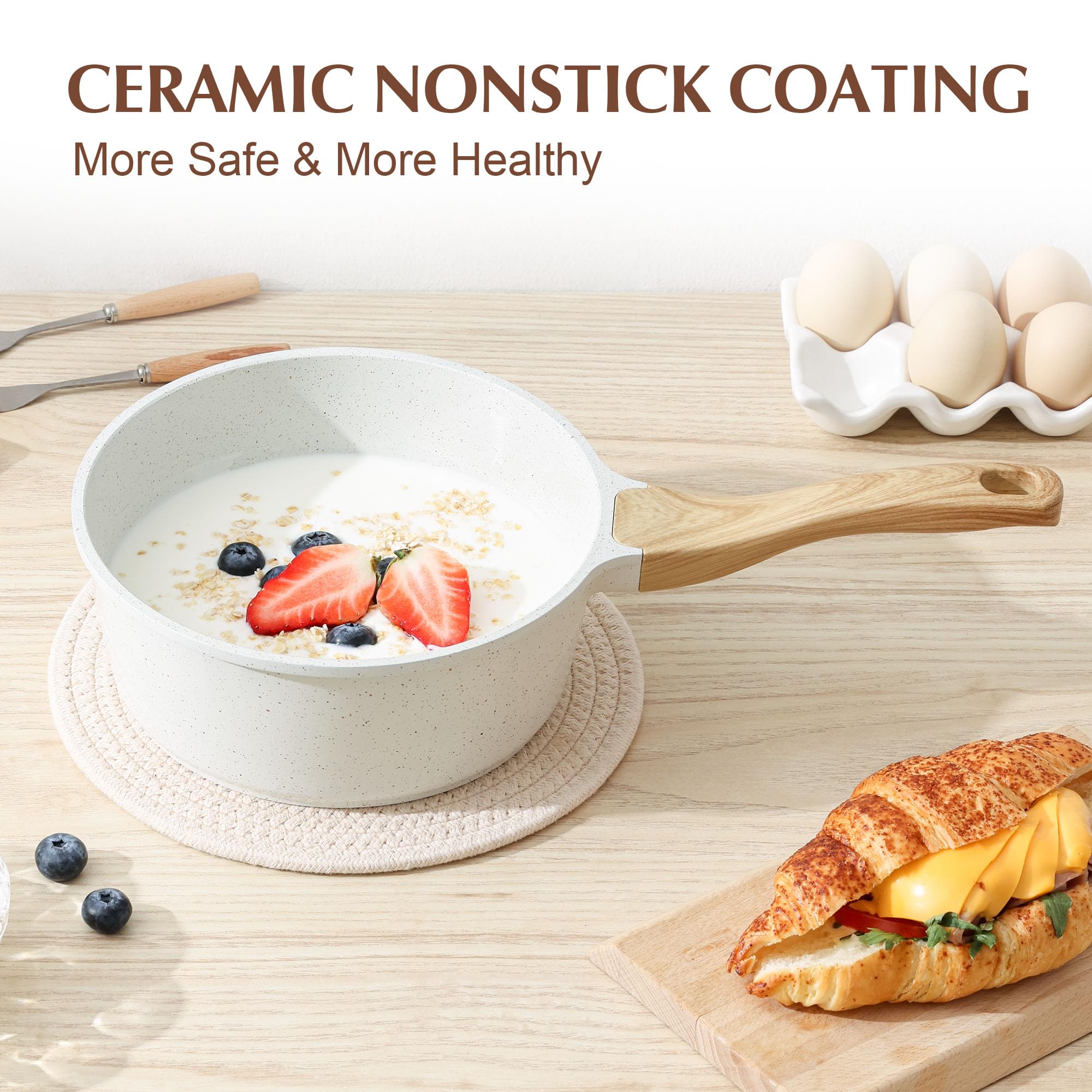 SENSARTE oven-safe up to 302°F expands cooking options