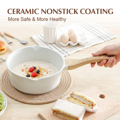 SENSARTE ceramic coating offering durable nonstick and easy cleaning
