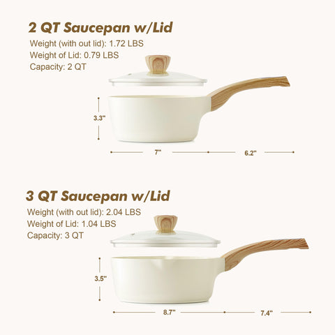 SENSARTE stay-cool wooden-style handle provides comfortable grip