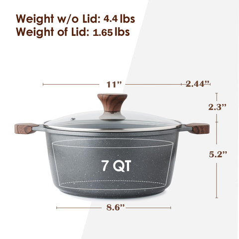 Sensarte tempered glass lid closeup for clear visibility while simmering