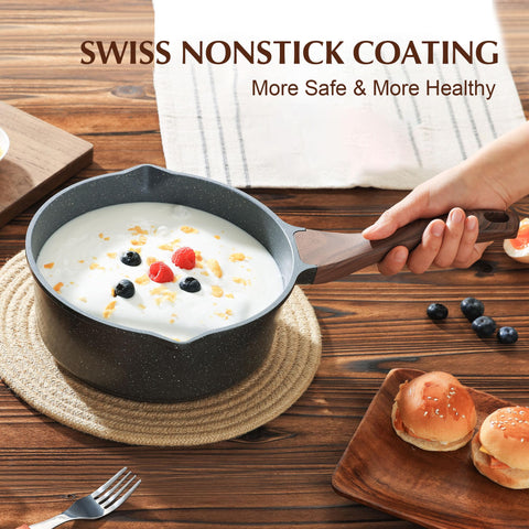 SENSARTE versatile 3-quart pot ideal for noodles or soups.