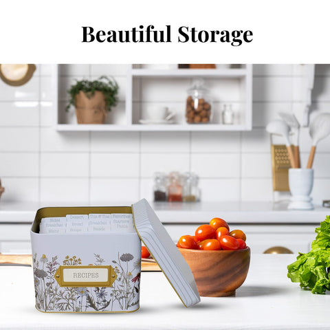 SENSORY4U inner organizer keeps recipes protected from spills.