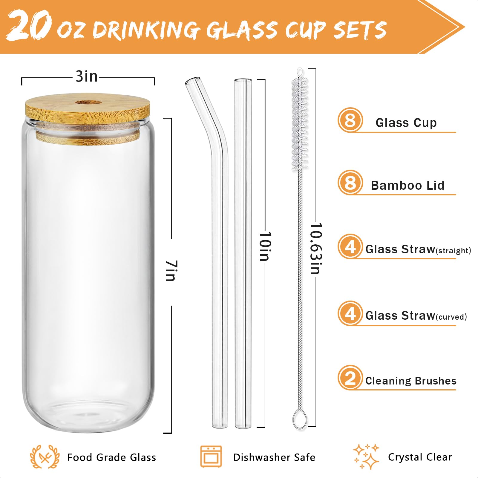 SENTVEND glass straws provide reusable sipping for cocktails.
