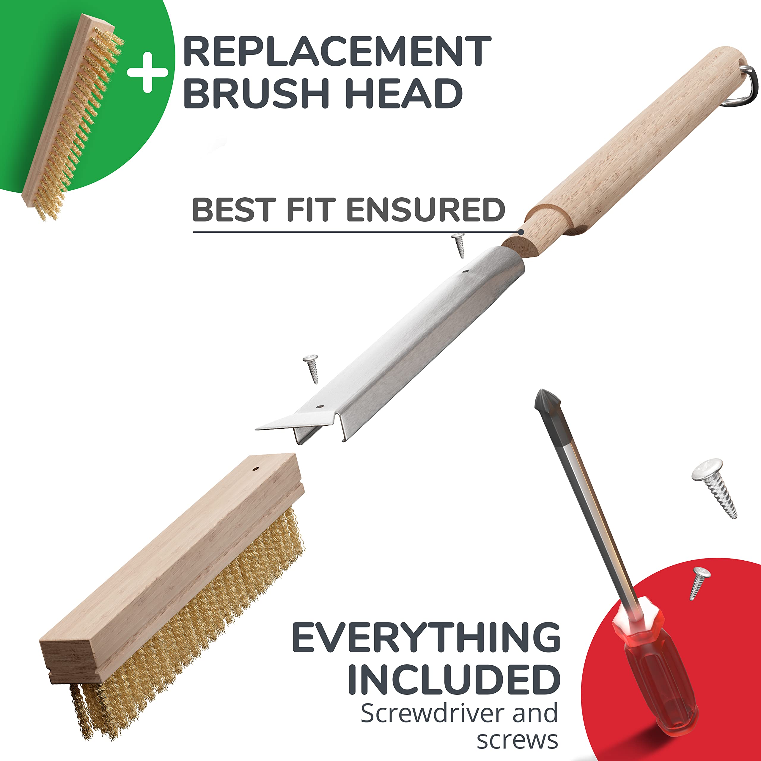 Senwosa brush features a sturdy, durable build for long-lasting use