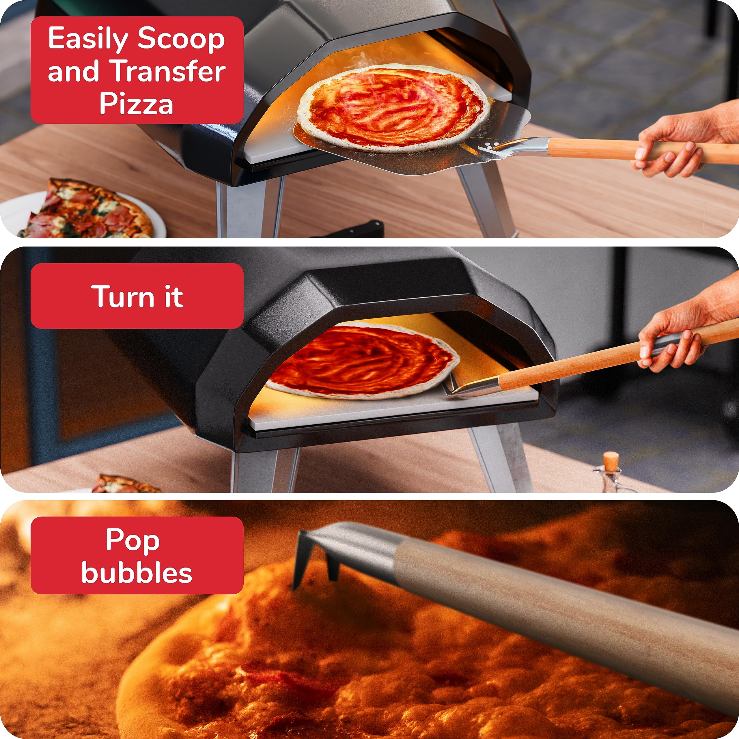 Senwosa complete kit neatly displayed on counter for quick pizza nights