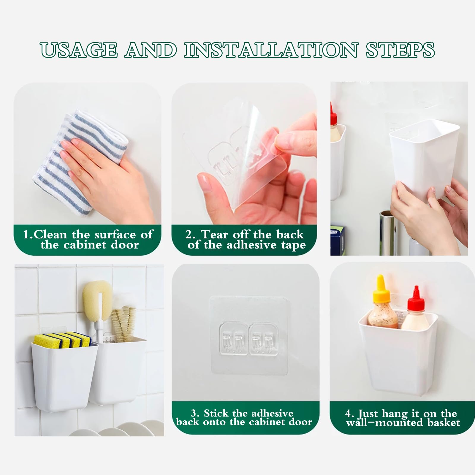 Senylanhxy bathroom toiletries holder on wall offers quick access and tidy counters.
