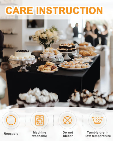 SEPARO wrinkle-free fabric maintains tidy appearance throughout the event.