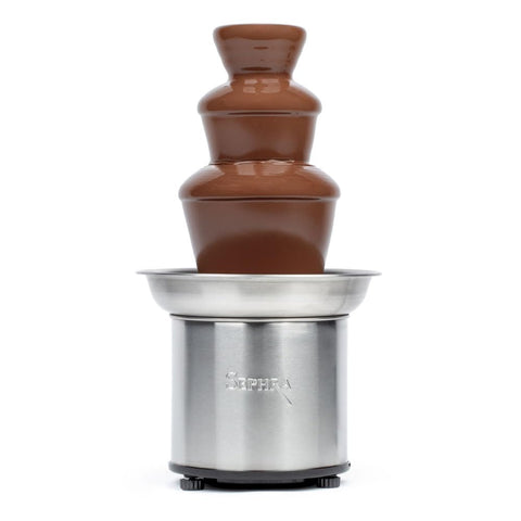 Sephra Select 16-inch fondue fountain setup for stylish home entertaining