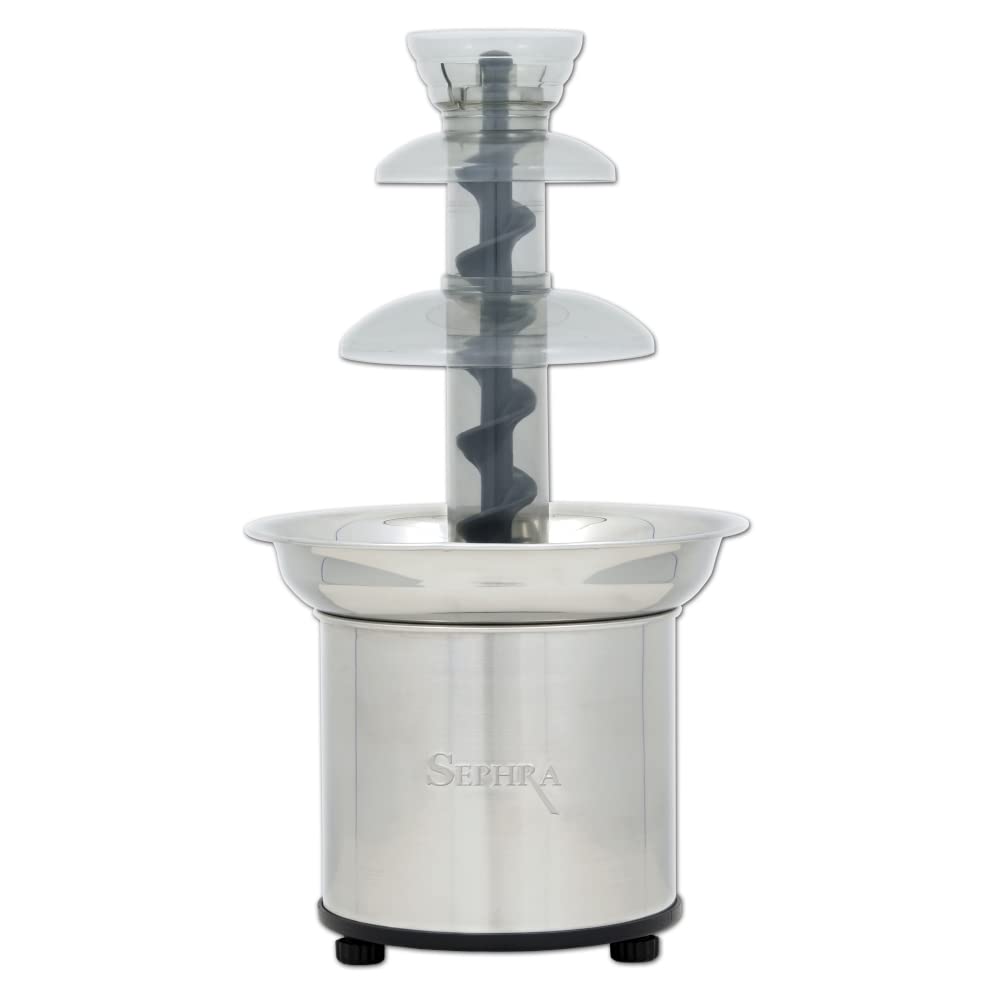 Sephra Select brushed stainless finish on fountain