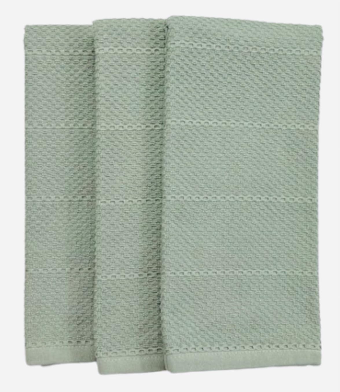 Serafina Home Sage Green multipurpose towels for various tasks
