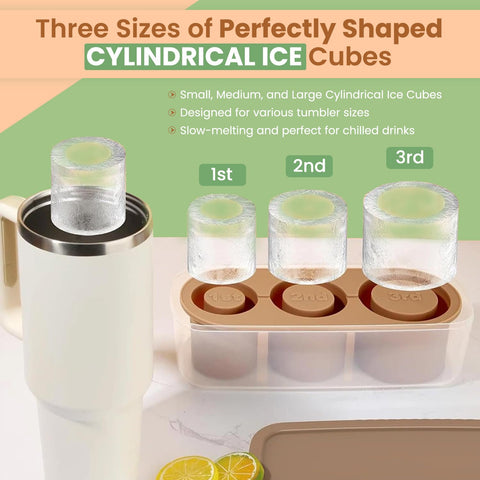 SERENEWARE BPA-free durable silicone ice tray for repeated daily use