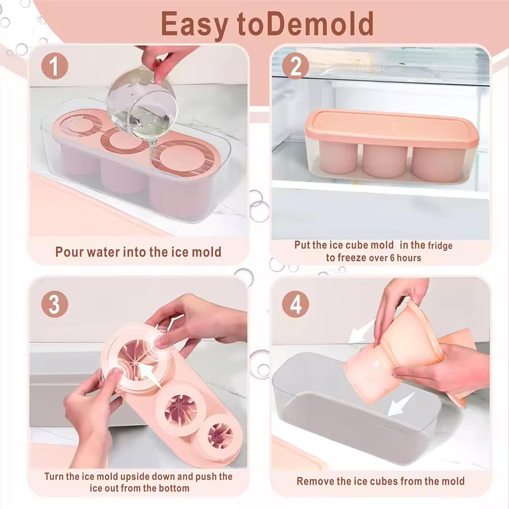 SERENEWARE dishwasher-safe ice tray cleans easily and dries fast