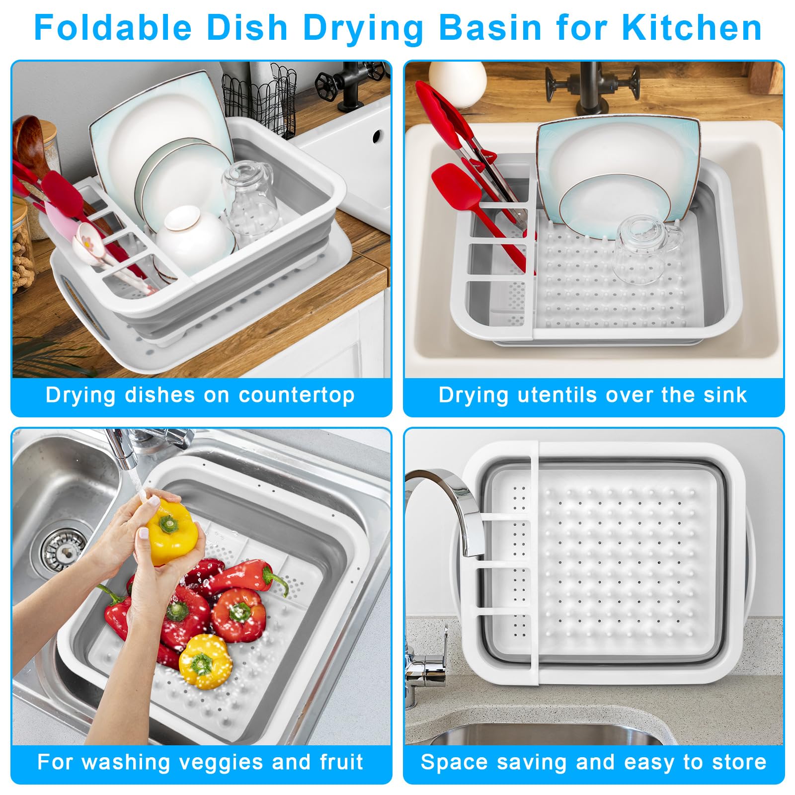 Seropy lightweight portable drying rack suitable for indoor or outdoor use.