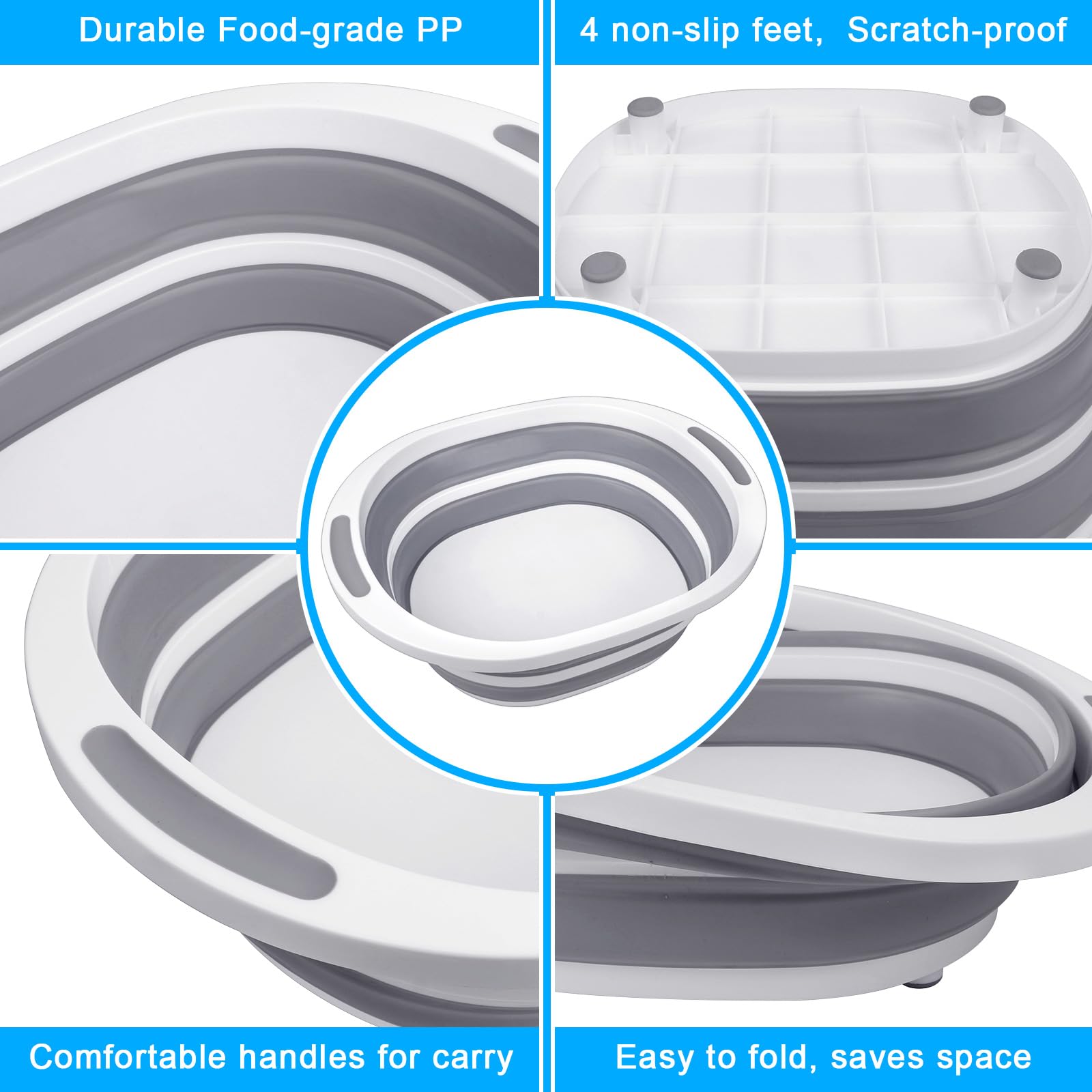 Seropy multi-use camping sink ideal for outdoor prep and cleanup.