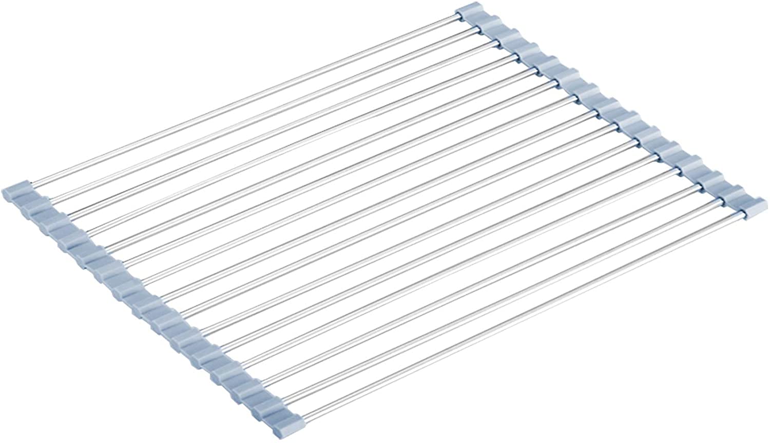 Seropy roll-up rack folded storage keeps counters clear when not in use.