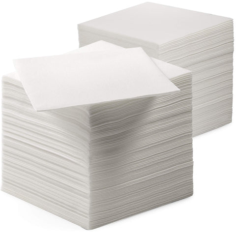 Servietto 200 linen-feel napkins, front view, elegant disposable decor for venues.