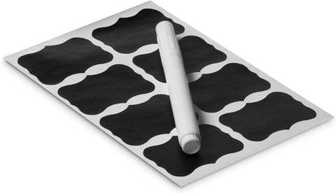 Seseno bonus labels with chalk marker simplify labeling and restocking