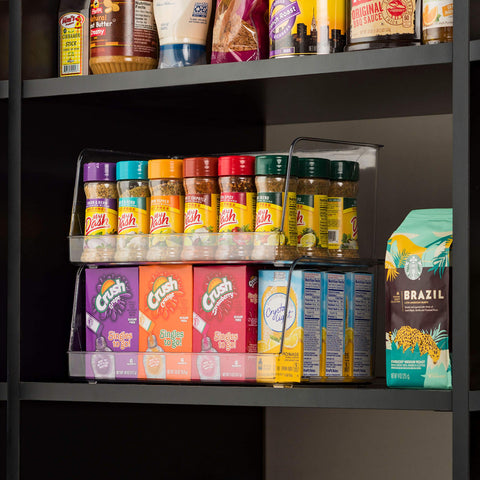 Seseno BPA-free plastic bin for drawers and shelves