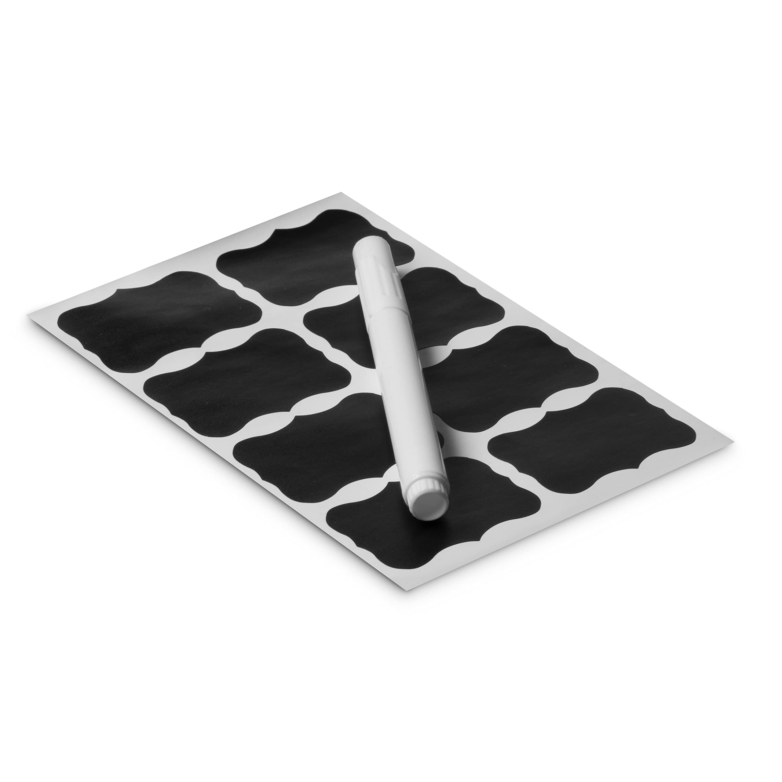 Seseno six-container set includes free labels for quick labeling.
