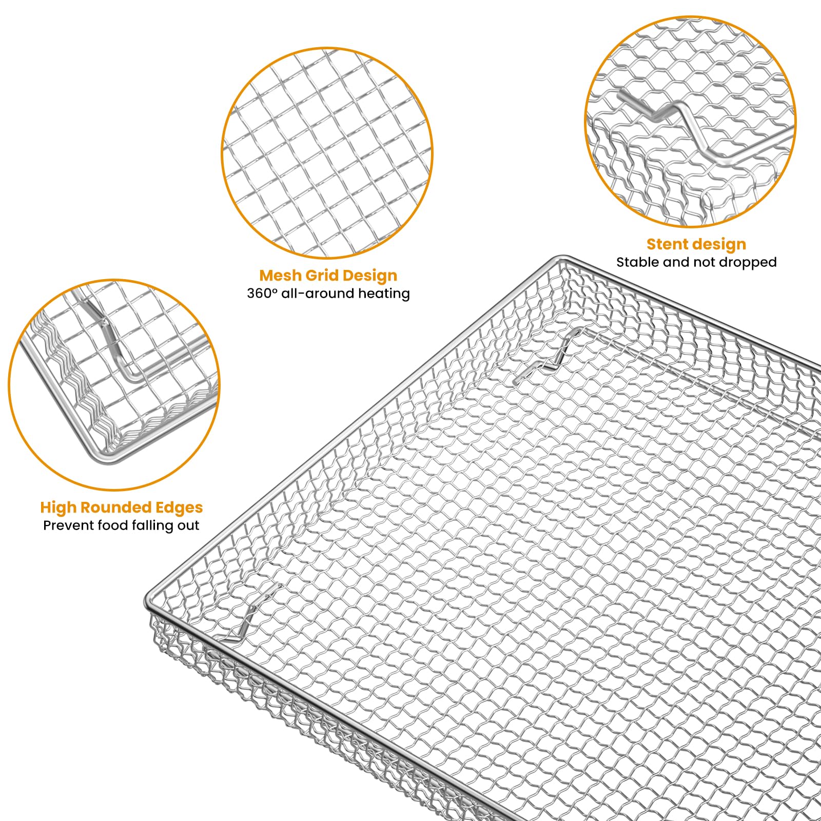 SettleDown 360-degree circulation design highlights uniform cooking