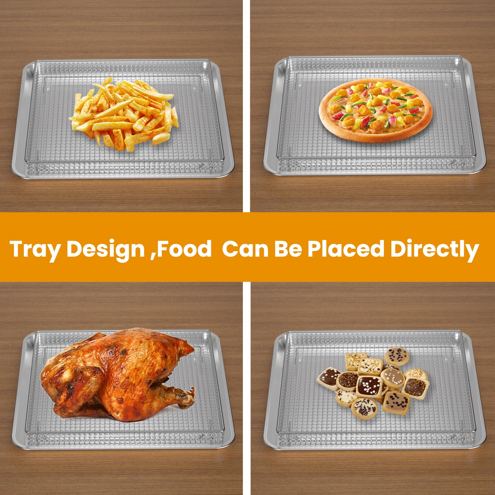 SettleDown kitchen accessory enables versatile baking and roasting tasks.