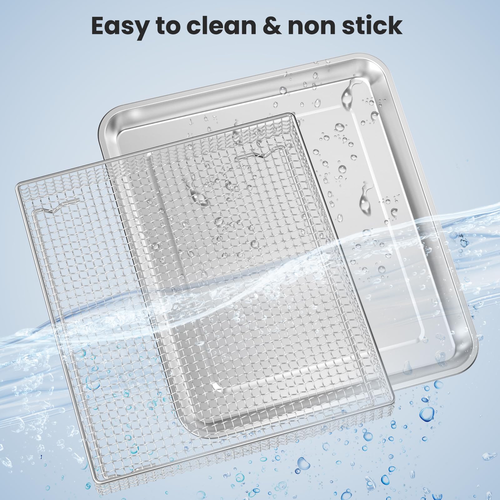 SettleDown convection-oven-ready design supports even heating.