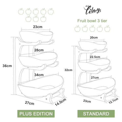 Seven Sparta gift-ready packaging for weddings or housewarmings with fruit bowl