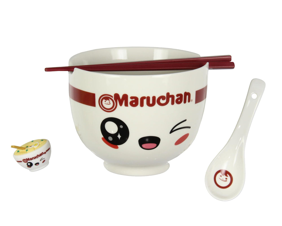 Seven Times Six kawaii face bowl for cozy ramen moments.