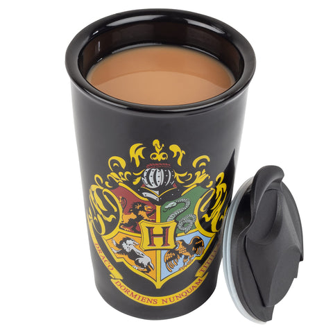 Seven20 Hogwarts crest ceramic mug design for collectors and fans.
