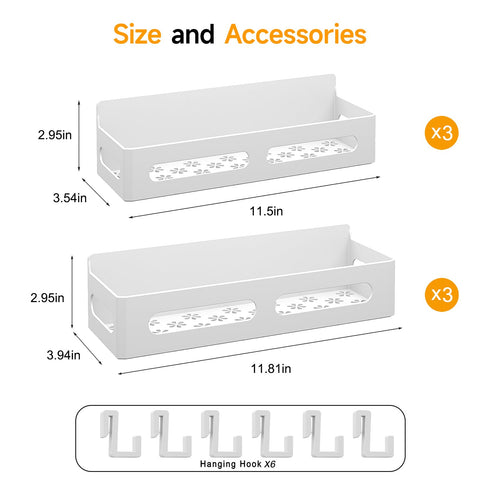 Sevenblue easy-install magnet rack slides on without tools for quick setup.