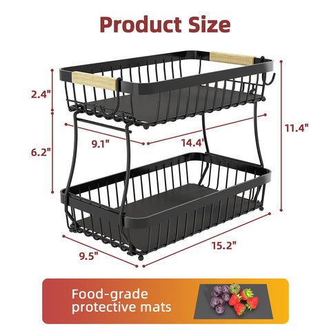 Sevenblue sturdy metal construction ensures durable everyday kitchen use.