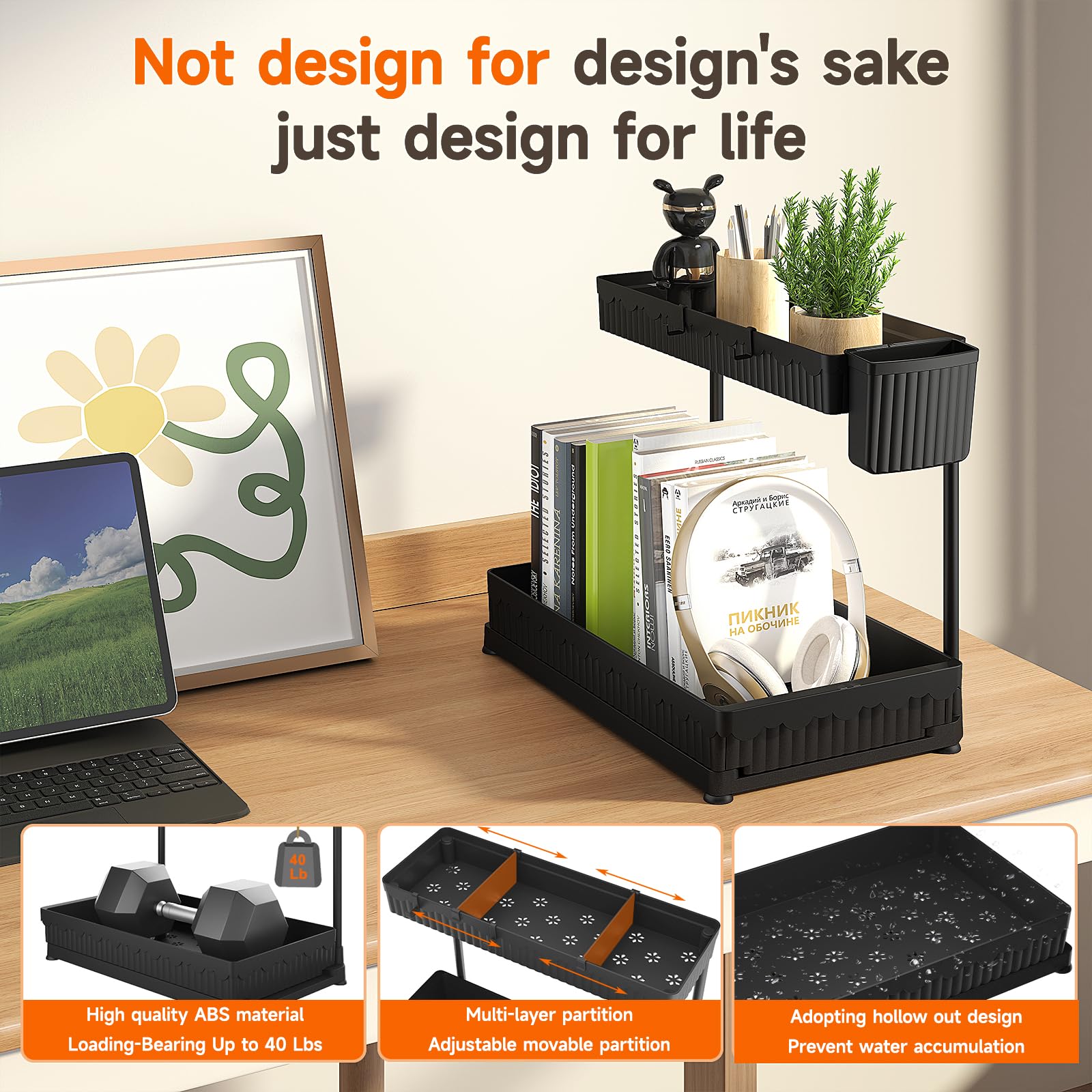 Sevenblue durable ABS material resists water and rust