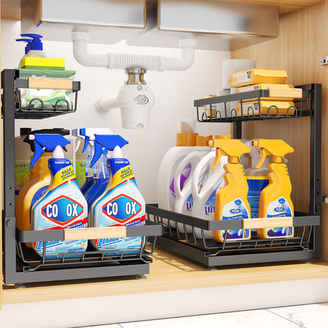 Sevenblue versatile organizer turns tight spaces into tidy storage.