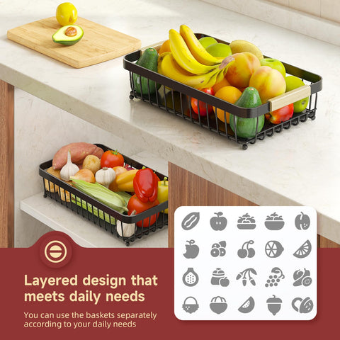 Sevenblue wooden handle adds style and easy portability.