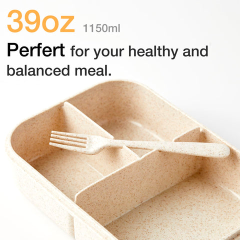 SEVENY Bento Box BPA-free material ensures safe reheating and reuse.
